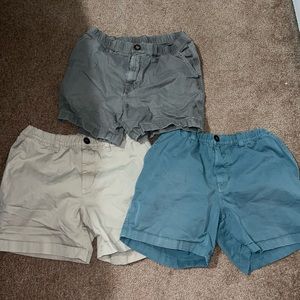Grey, blue, khaki chubbies mens medium